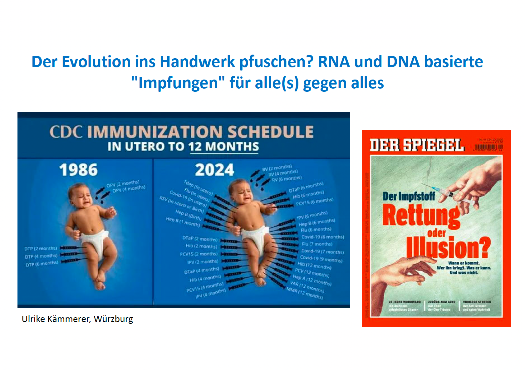 Der Evolution das Handwerk pfuschen?